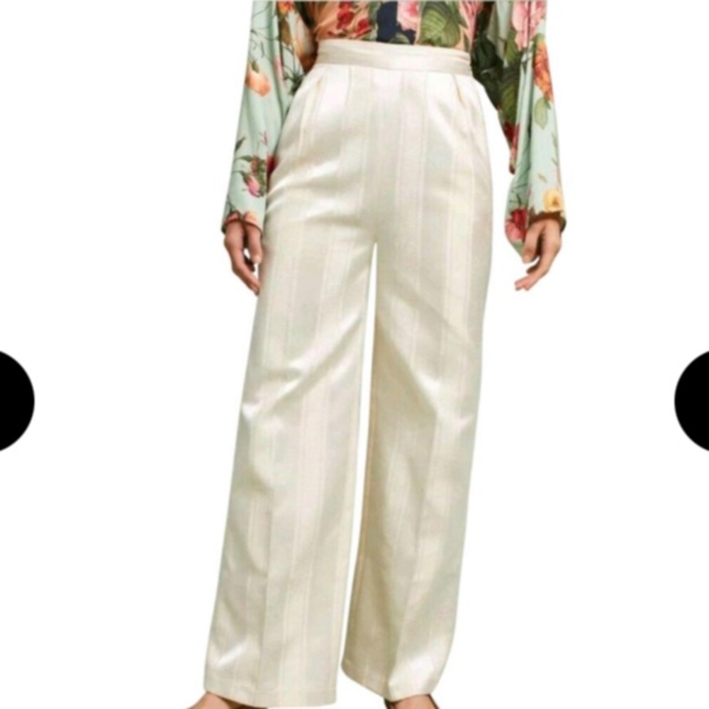 Anthropologie Hemant & Nandita Tonal Stripe
